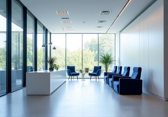 Modernes Office der PeakClause GmbH in Zürich